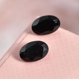 0.77 Carats Black Tourmaline Gemstones (Ovl 6x4 mm)
